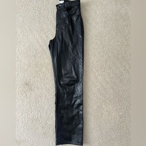 Abercrombie Vegan Leather Pants